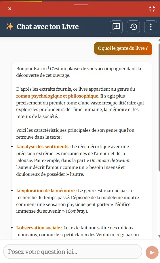 Interrogez votre livre