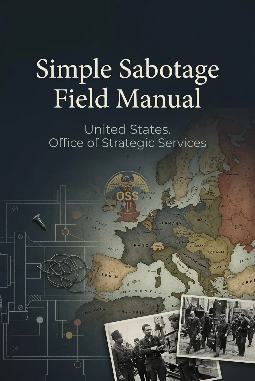 Simple Sabotage Field Manual